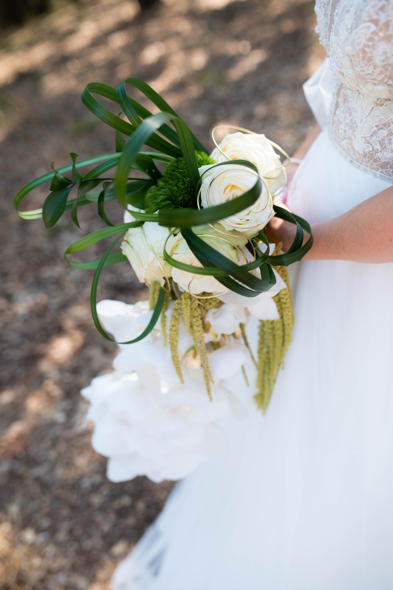 Réalisation florale de mariage par Petits Bonheurs Événementiel